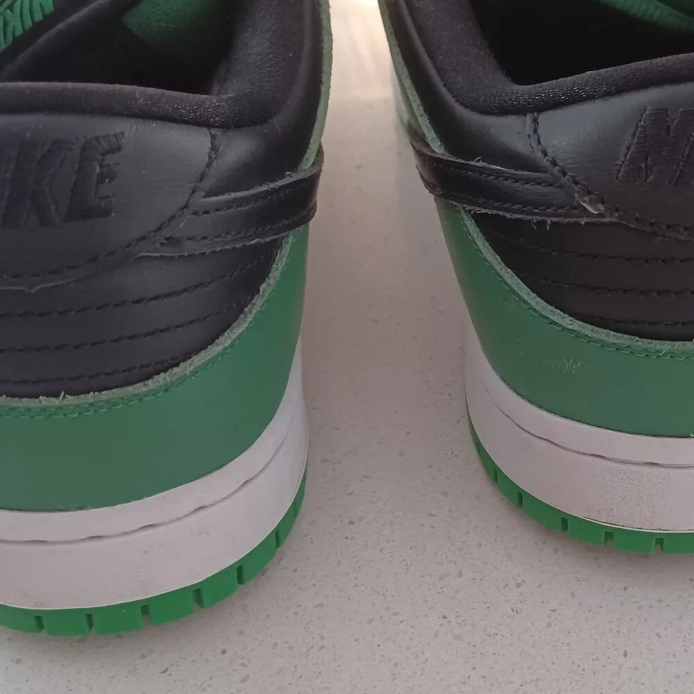 NIKE SB Dunk Low Pro - men's size US 11 - classic green black white - Picture 4 of 16